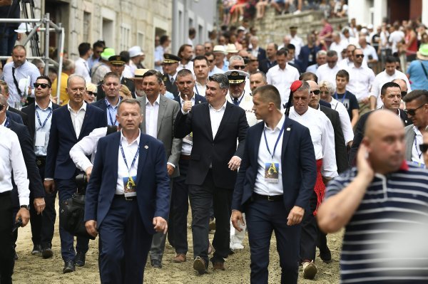 Zoran Milanović i Borut Pahor