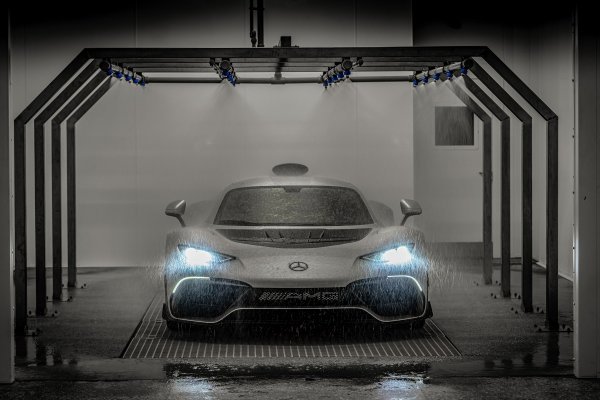 Započela proizvodnja Mercedes-AMG One: Test monsunske kiše