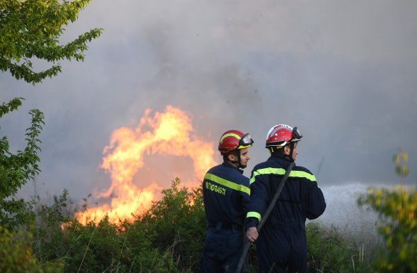 Požar u Gaženici