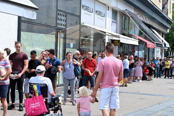 Gužva zbog prodaje kovanice s Pelješkim mostom