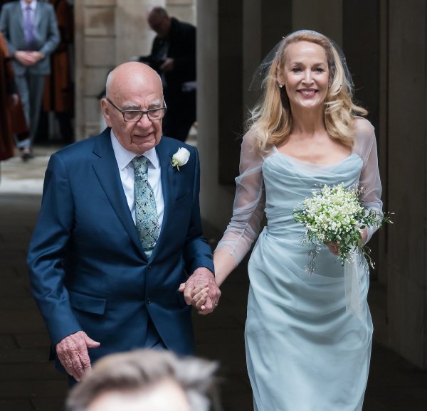 Vjenčanje Ruperta Murdocha i Jerry Hall