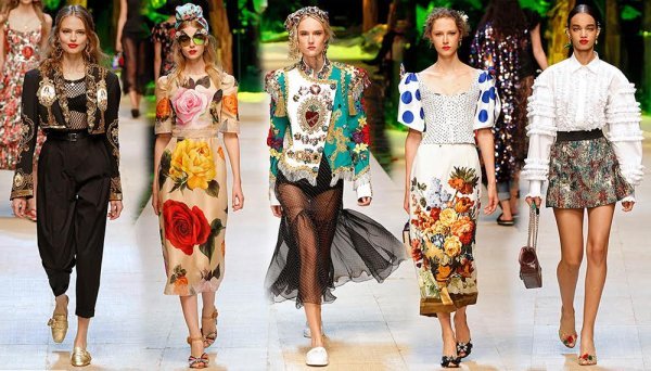 kolaž dolce gabbana