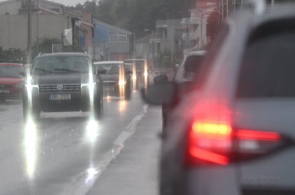 Gužva na Jadranskoj magistrali