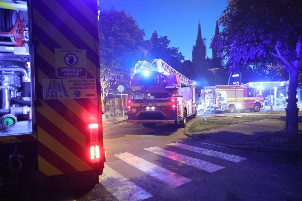 Požar u podzemnoj garaži