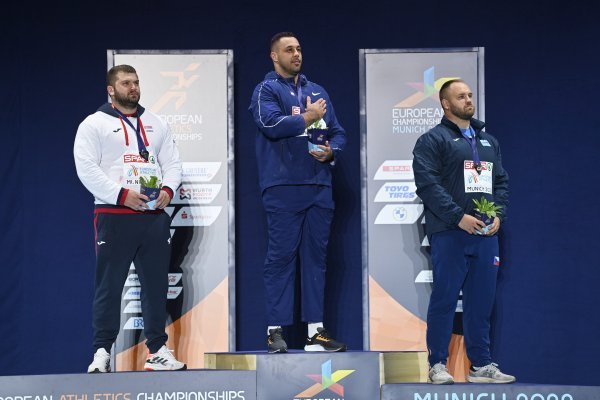 Filip Mihaljević - europski prvak u bacanju kugle