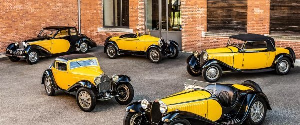 Omiljena kombinacija boja Ettorea Bugattija: Crna i žuta!