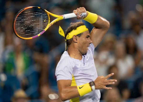 Borna Ćorić - Rafael Nadal  7:6 (9), 4:6, 6:3 (ATP Cincinnati)