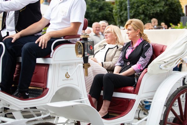Bivša predsjednica Kolinda Grabar-Kitarović u Mariji Bistrici