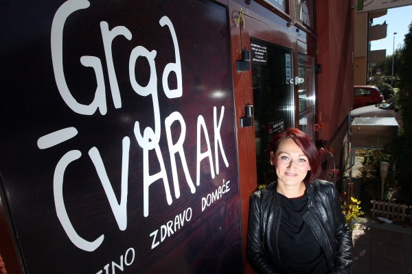Silvija Puljić, vlasnica zagrebačke delikatesne trgovine Grga Čvarak Goran Jakuš/Pixsell