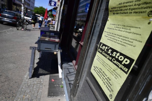 Prosvjedi Google Campus Njemačka