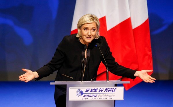 Marine Le Pen u Lyonu