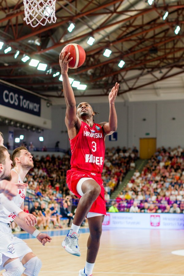 Jaleen Smith tijekom utakmice Poljska-Hrvatska, 25.8.2022. 