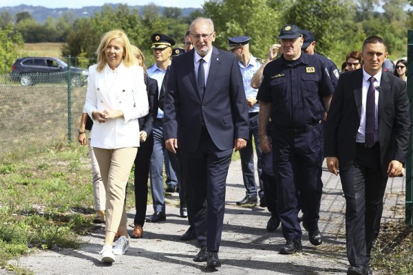 Sastanak Davora Božinovića i Tatjane Bobnar