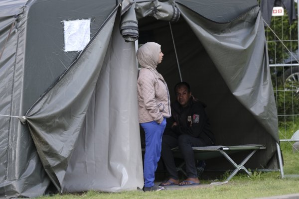 Migrantski kamp u Litvi