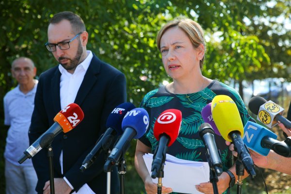 Gradonačelnik Tomašević položio kamen temeljac za novi vrtić