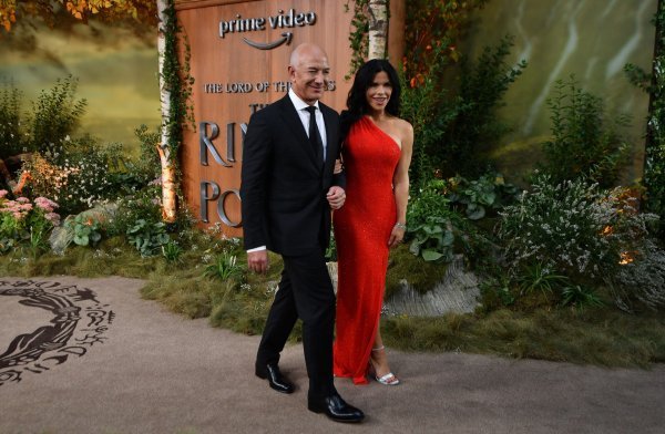 Jeff Bezos i Lauren Sanchez