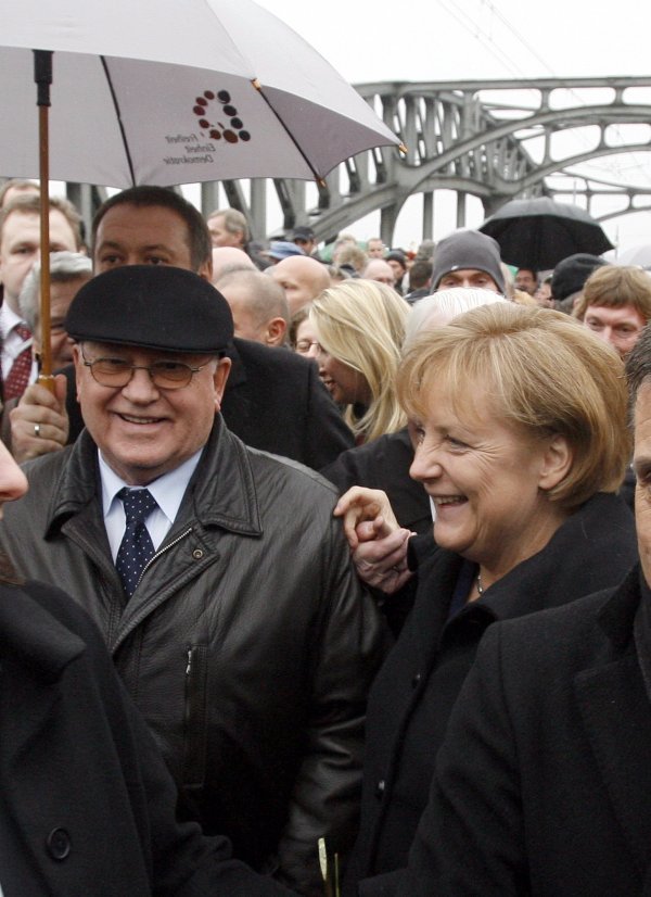 Angela Merkel i Mihail Gorbačov