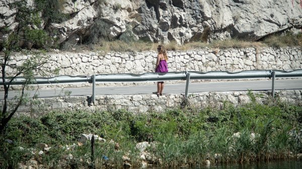 Radovi na cesti kod Omiša