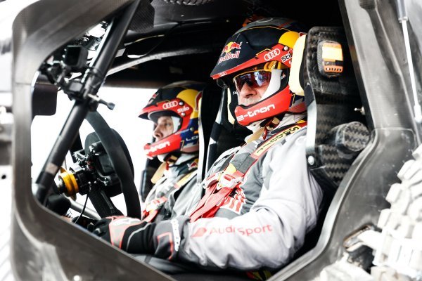 Audi RS Q e-tron E2: Lucas Cruz (lijevo) i Carlos Sainz