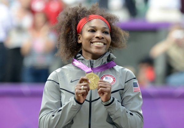 Serena Williams s olimpijskim zlatom u Londonu 2012.
