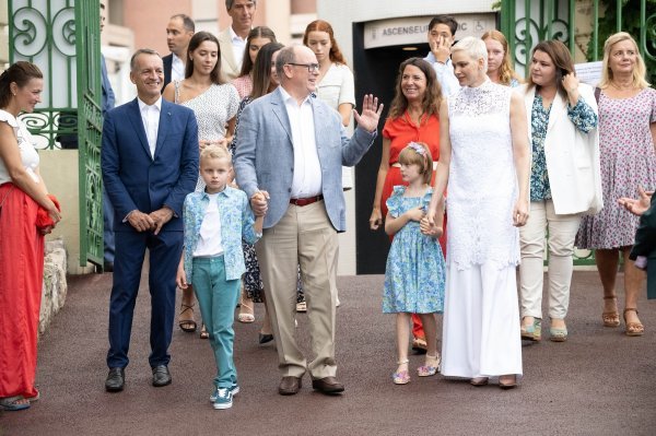 Princeza Charlene i princ Albert s blizancima