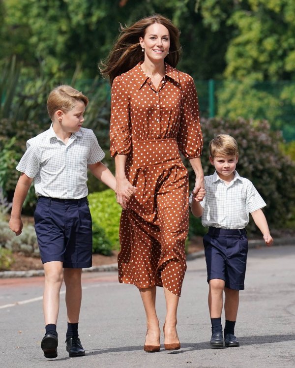 Princ George, Kate Middleton i princ Louis