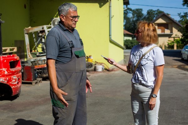 Mirko Miladinović u razgovoru s novinarkom tportala