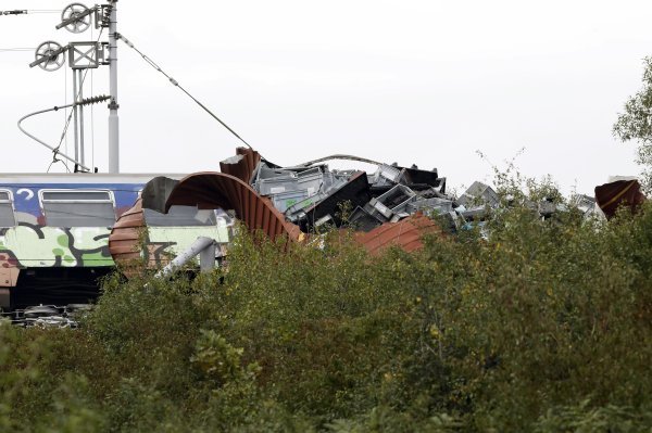 Očevid na mjestu željezničke nesreće