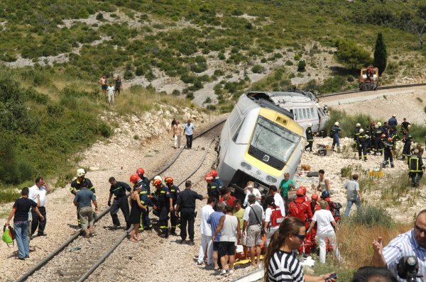 Željeznička nesreća u Rudinama