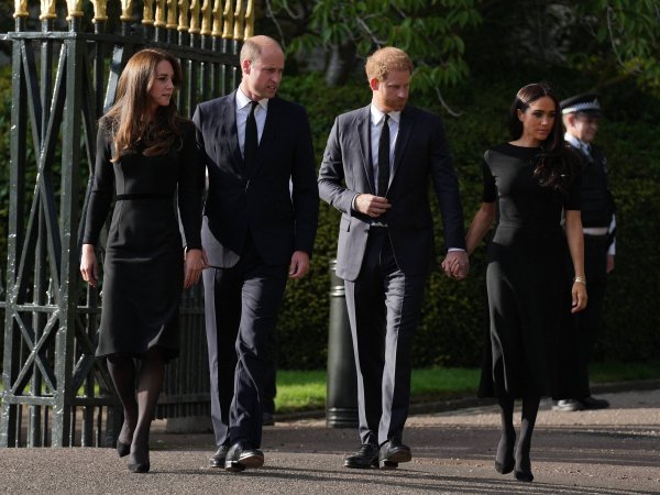 Princ William, Kate Middleton, princ Harry i Meghan Markle