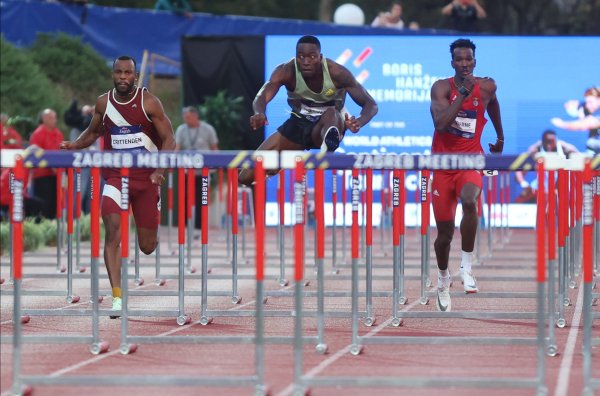 Muška utrka 110 metara s preponama na 72. Memorijalu B. Hanžekovića