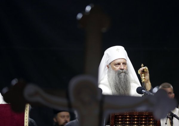 Prosvjed protiv LGBTIQ parade u Beogradu