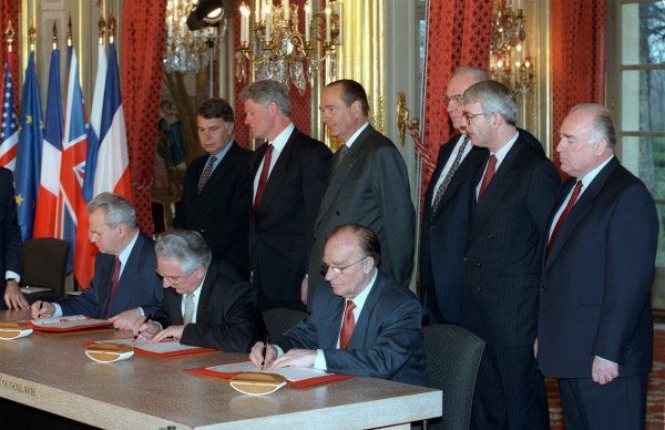 Potpisivanje Daytonskog sporazuma