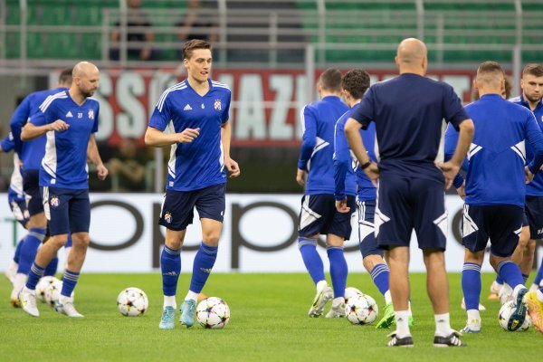 Liga prvaka: Dinamo - Milan, 13.9.2022. - trening Dinama
