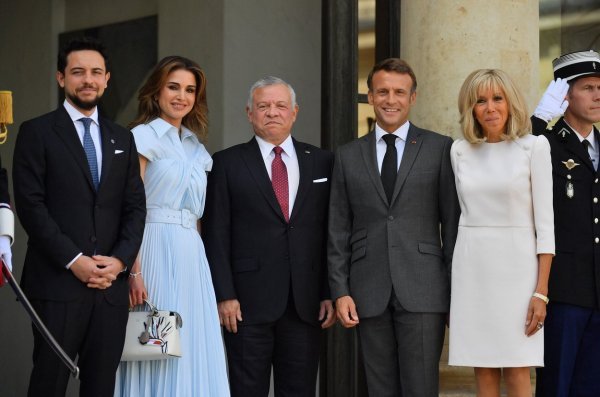Brigitte Macron i kraljica Rania
