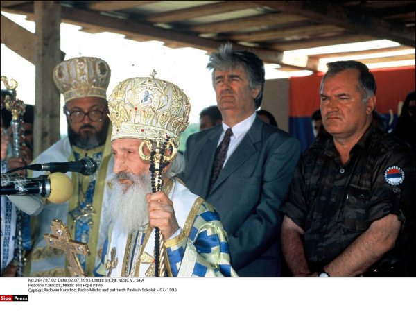 Ratko Mladić za vrijeme rata