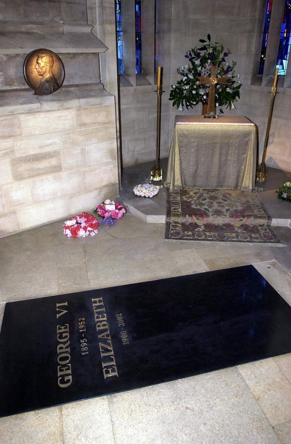 Grob kralja Georgea VI i kraljice Elizabete