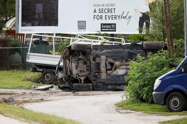 Prometna nesreća na Zagrebačkoj aveniji