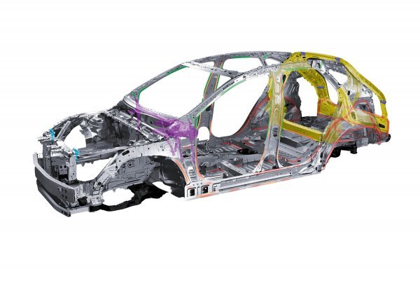 Lexus NX: struktura