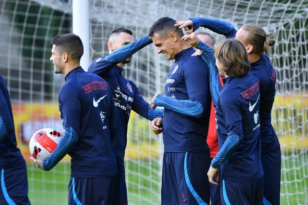 Trening hrvatske nogometne reprezentacije, Liga nacija, 20.9.2022.