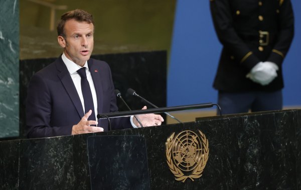 Emmanuel Macron u govoru pred UN-om