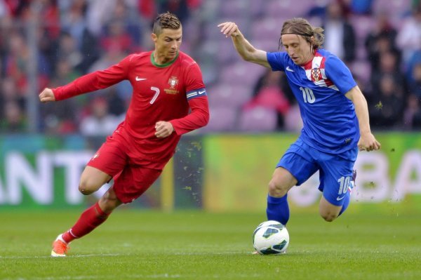 Luka Modrić i Cristiano Ronaldo