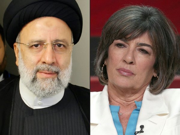 Ebrahim Raisi i Christiane Amanpour