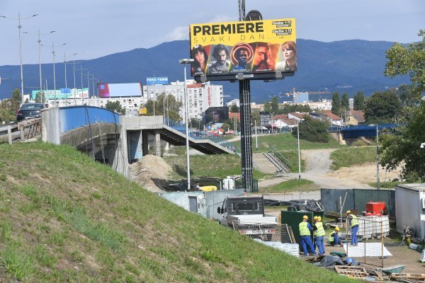 Gužva zbog radova na Jadranskom mostu