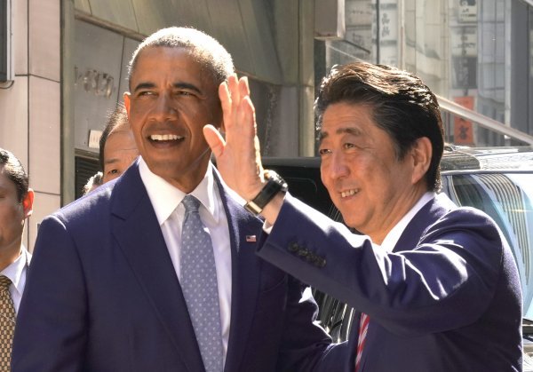 Barack Obama i Shinzo Abe