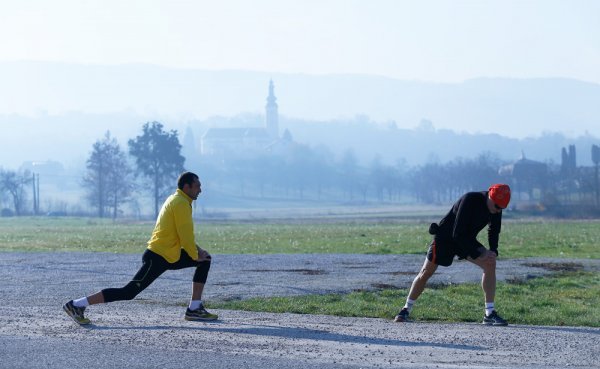 Zagrijavanje u Sportskom centru Gornja Stubica  