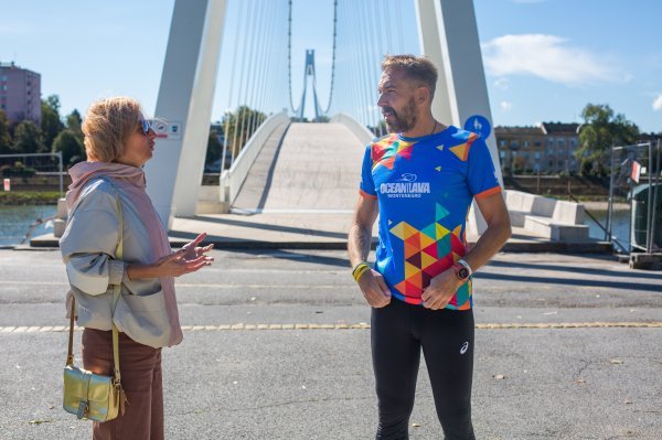 Dragan Maloševac i novinarka Ivana Barišić