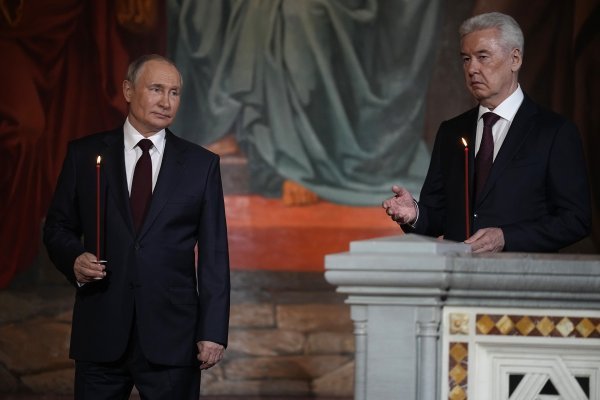 Vladimir Putin i Sergej Sobjanin