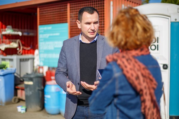 Reciklažno dvorište komunalnog poduzeća Unikom u Osijeku