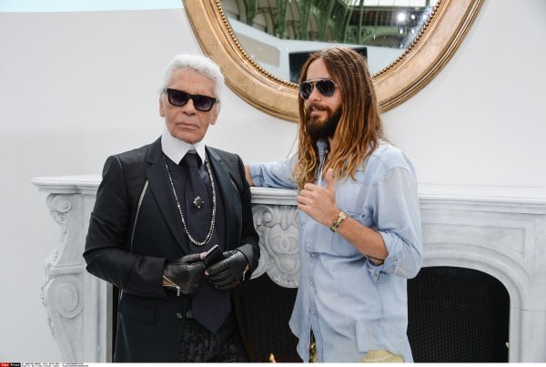 Karl Lagerfeld i Jared Leto